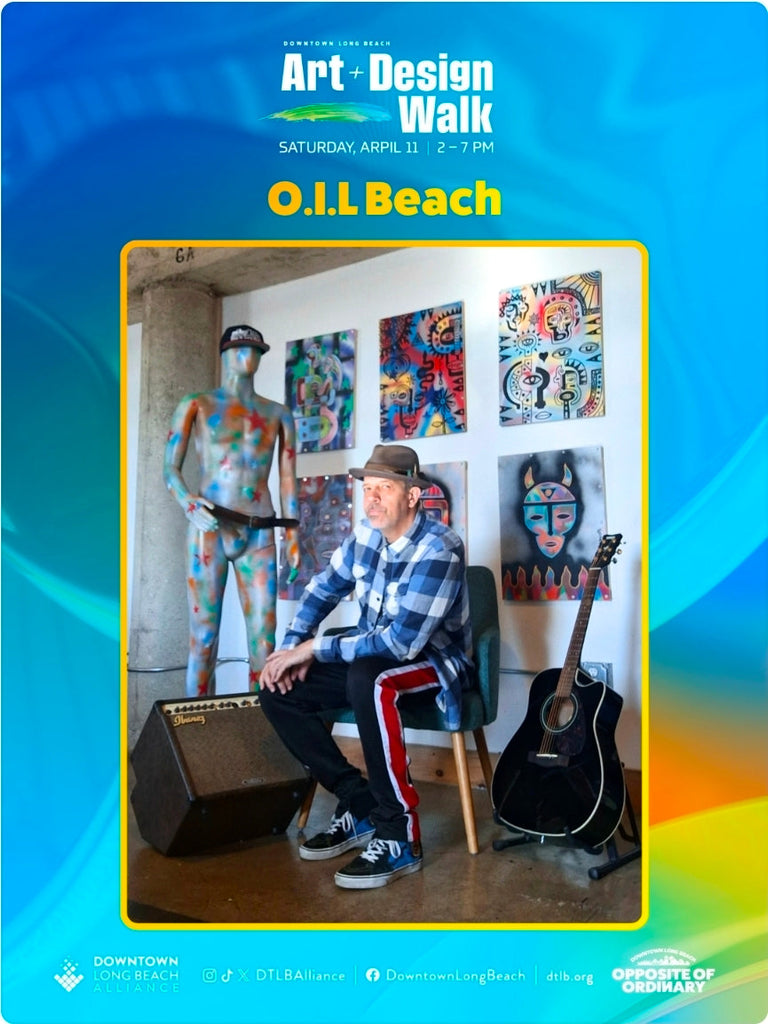 Downtown Long Beach Art & Design Walk, Sat. 4/11, 2-7pm