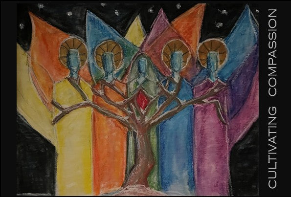 "Cultivating Compassion" group show at Greenly Art Space in San Pedro, CA.