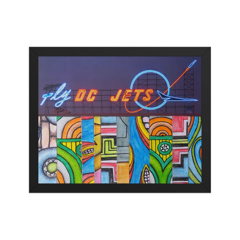 Fly DC Jets - Long Beach - Print