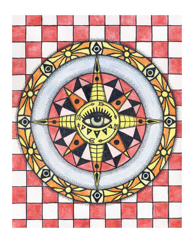 Guidance & Protection - 8" x 10" signed print.